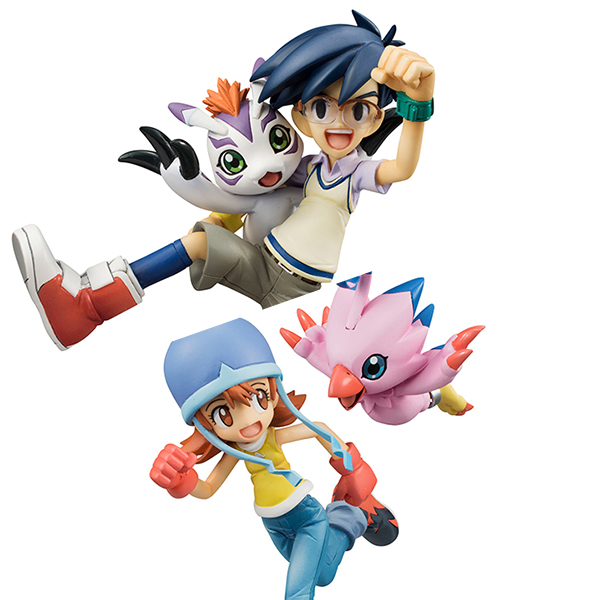 デジモンアドベンチャー 武之内 空＆ピヨモン／城戸 丈＆ゴマモン