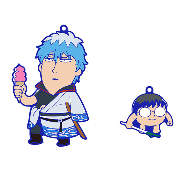 銀魂×大川ぶくぶ オシャンティ ラバーマスコット | メガホビ MEGAHOBBY