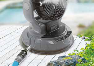 ポータブルミスト扇風機 ミストワークファン MIST WORK FAN N23-06