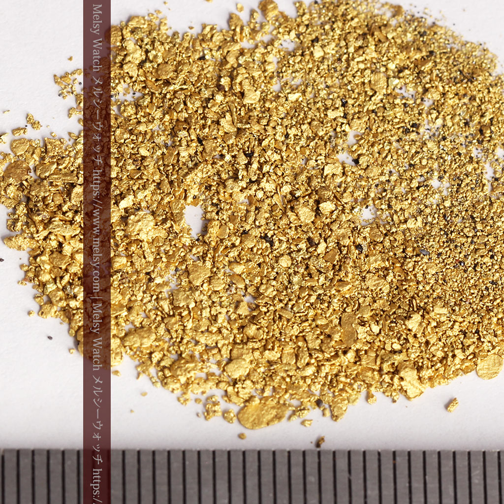 3.07gの小さな砂金・薄片金 ビクトリア州OMEO産 - 自然金と金塊販売の