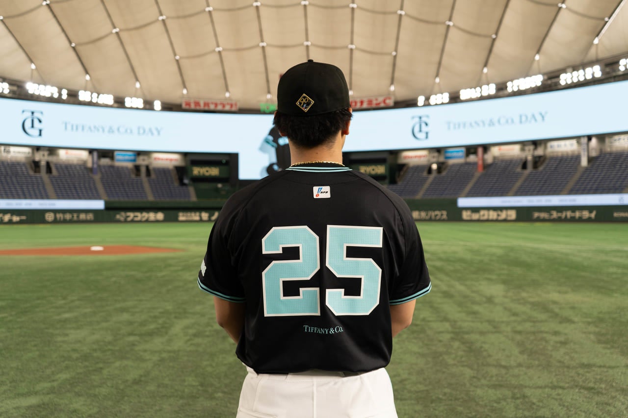岡本和真選手に直撃！「読売ジャイアンツ」と「ティファニー」のコラボ