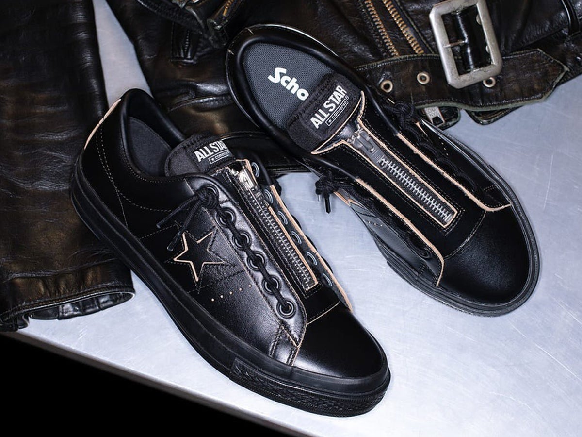 コンバース」と「ショット」が衝撃コラボ！ 名作“ワンスター”が