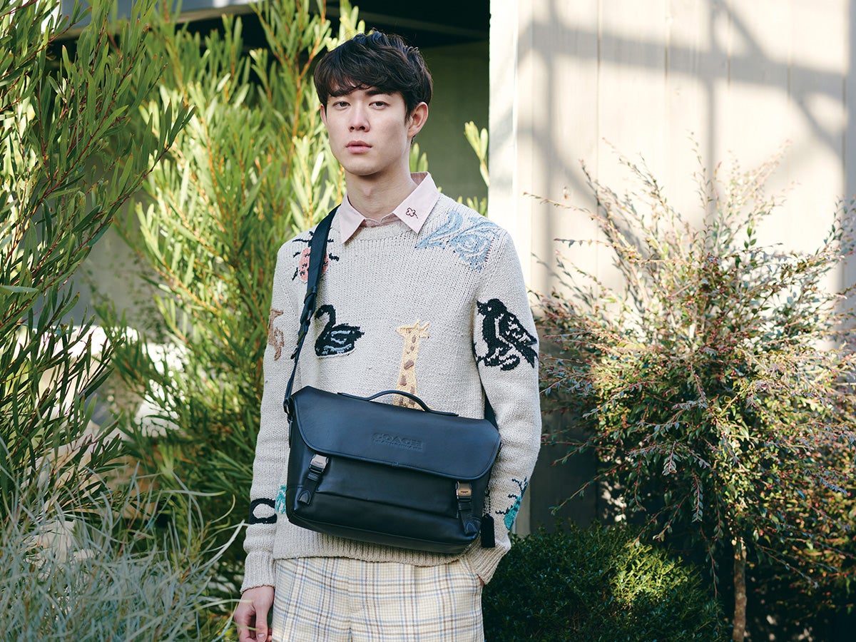 コーチが放つ〝リーグ〟コレクションで新しい季節へ！ メンズノンノ