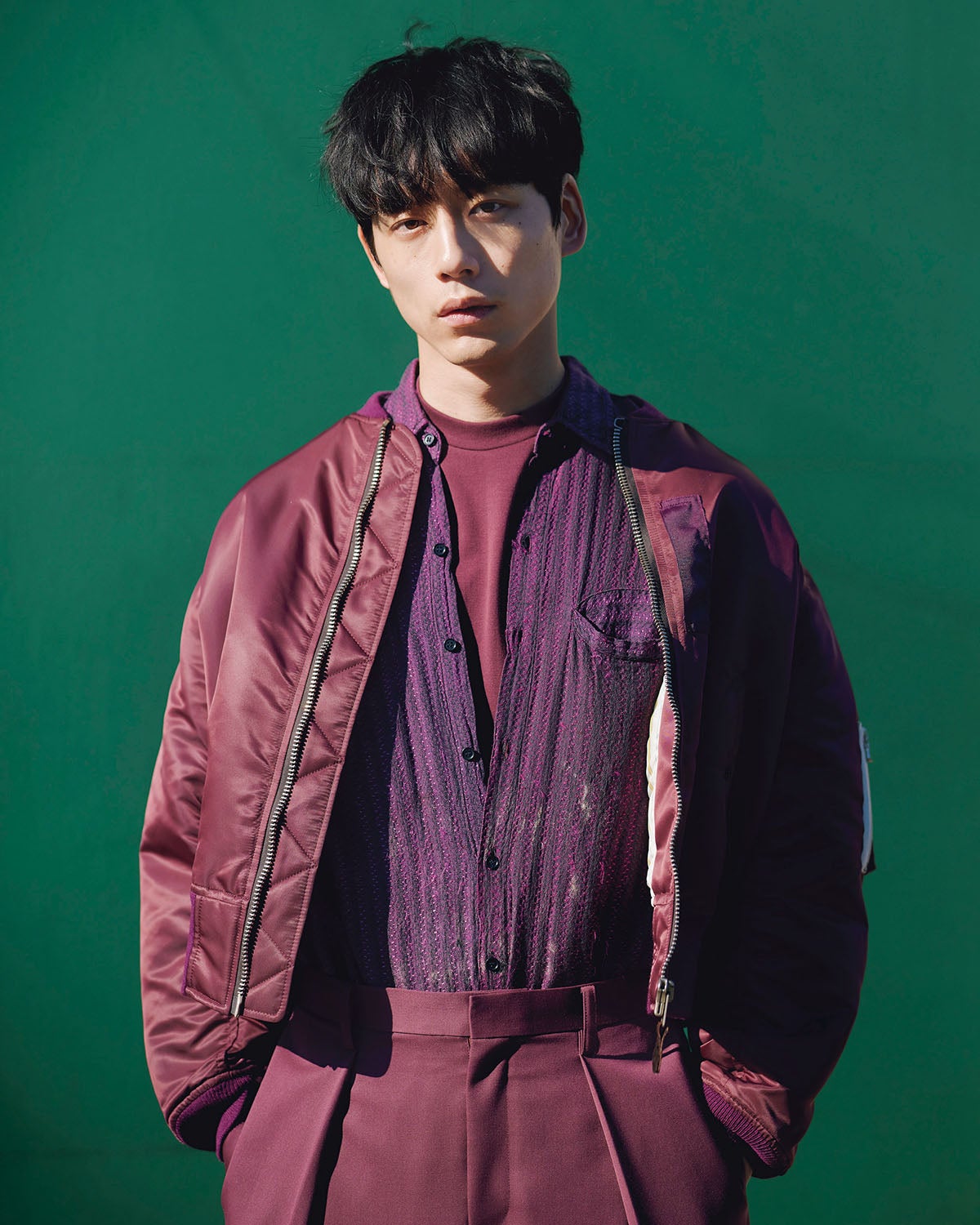 坂口健太郎、30歳の今の気分。「今年の春に着たいのは、ショート