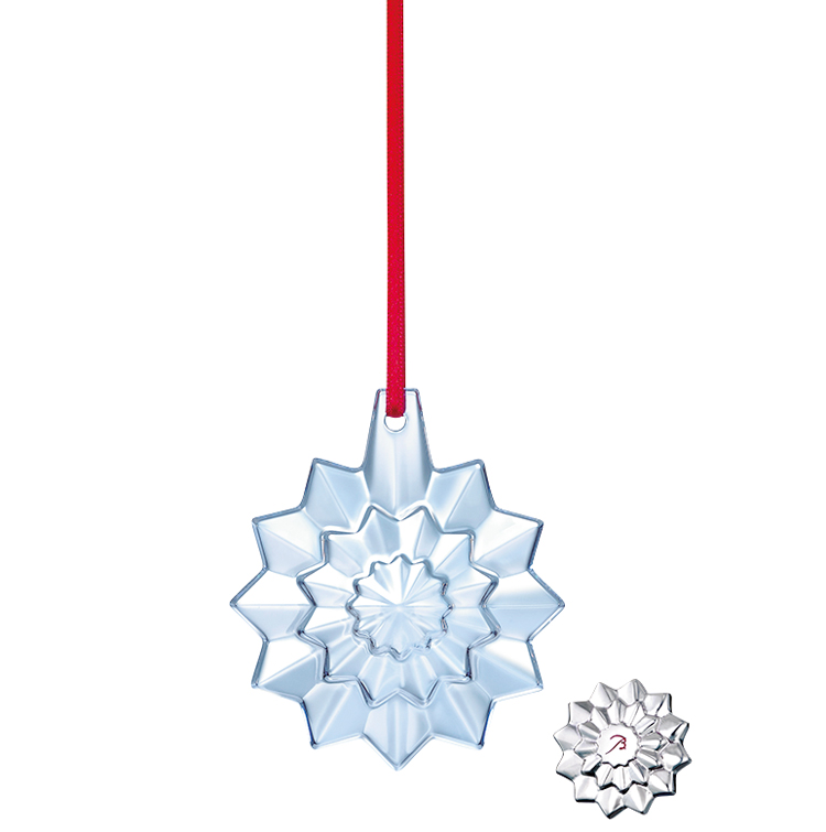 バカラのクリスマスオーナメント購入でチャリティに参加【ひと言