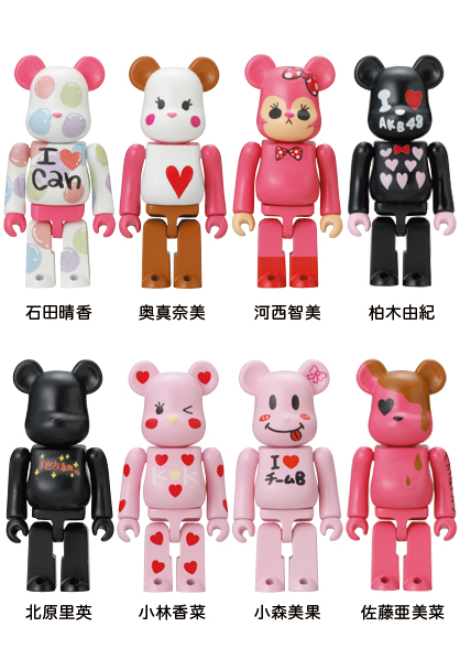 MEDICOM TOY - セブン-イレブン フェア × AKB48 ベアブリック