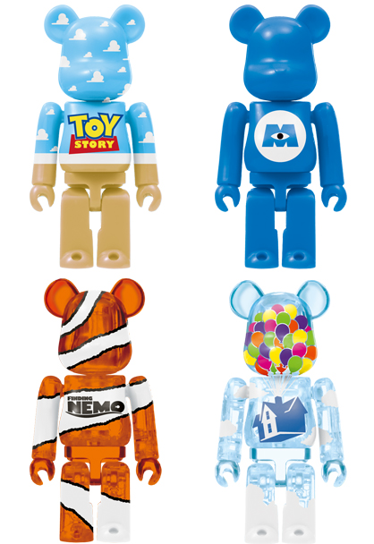 MEDICOM TOY - Disney・PIXAR Christmas Party BE@RBRICK 2013 Happyくじ