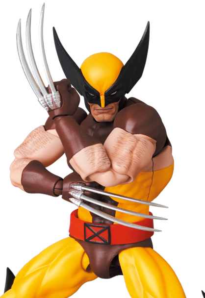 MEDICOM TOY - MAFEX WOLVERINE（BROWN COMIC Ver.）