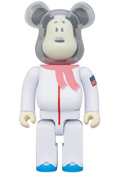 MEDICOM TOY - BE@RBRICK ASTRONAUT SNOOPY 400％