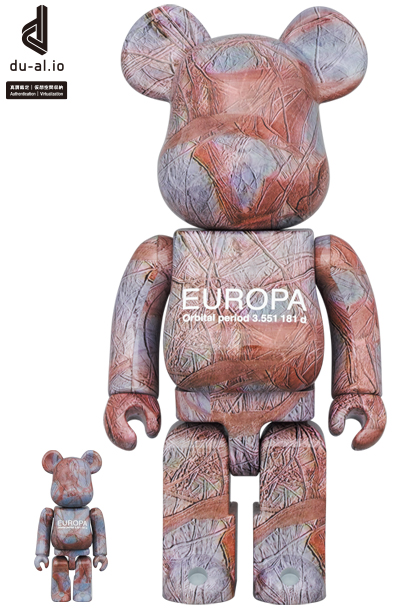 MEDICOM TOY - EUROPA BE@RBRICK 100％ & 400％