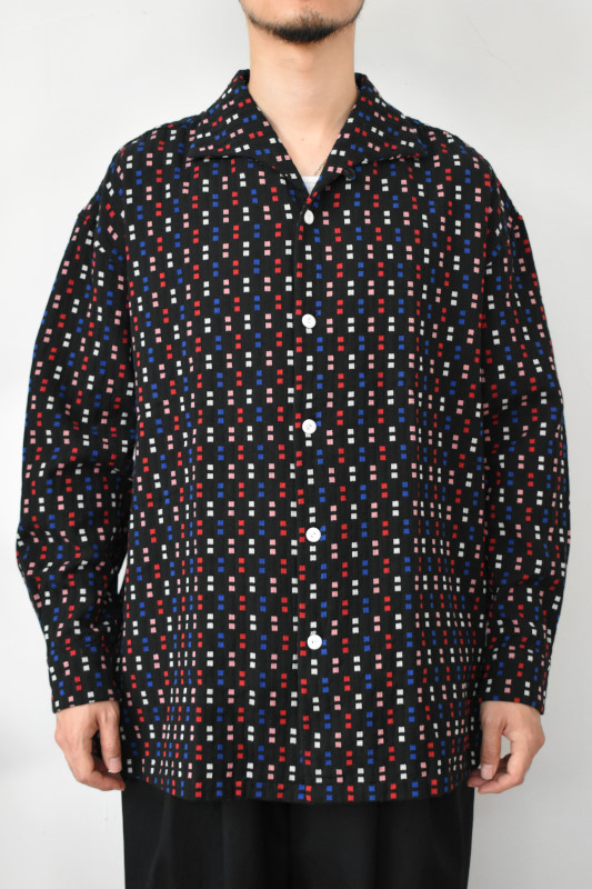 SALE!】SOWBOW (ソウボウ) SOWBOW SHIRT ONE PIECE COLLAR WIDE