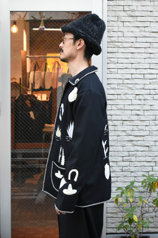 oaxaca (オアハカ) Souvenir Jacket [BLACK]