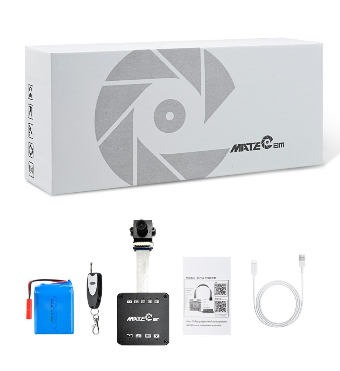 Wholesale MateCam X9 4K UHD Camera Wireless WiFi 10cm flatcable