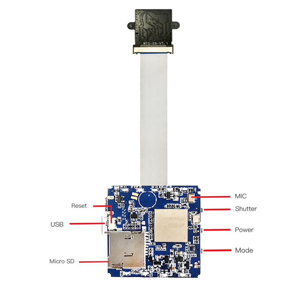 Wholesale MateCam X9 4K UHD Camera Wireless WiFi 10cm flatcable