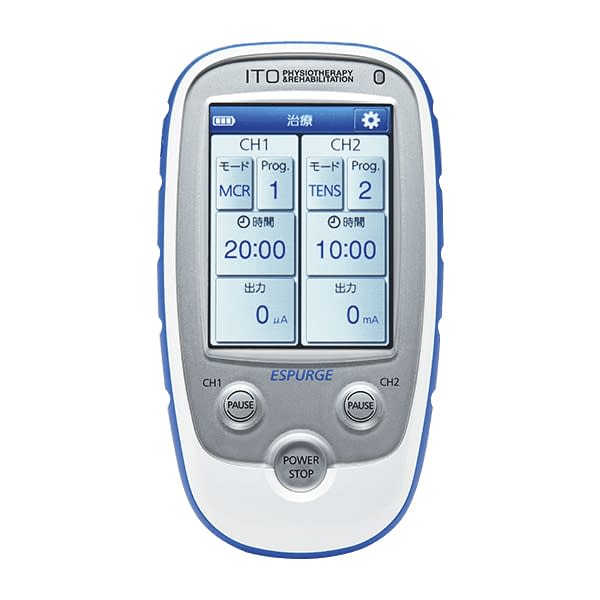 イトーESPURGE 低周波治療器 25-3169-00 伊藤超短波 001044(ブルー