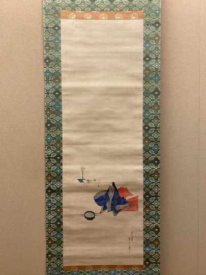 冷泉為恭 七夕図｜古美術・掛け軸の販売・買取・鑑定-松本松栄堂