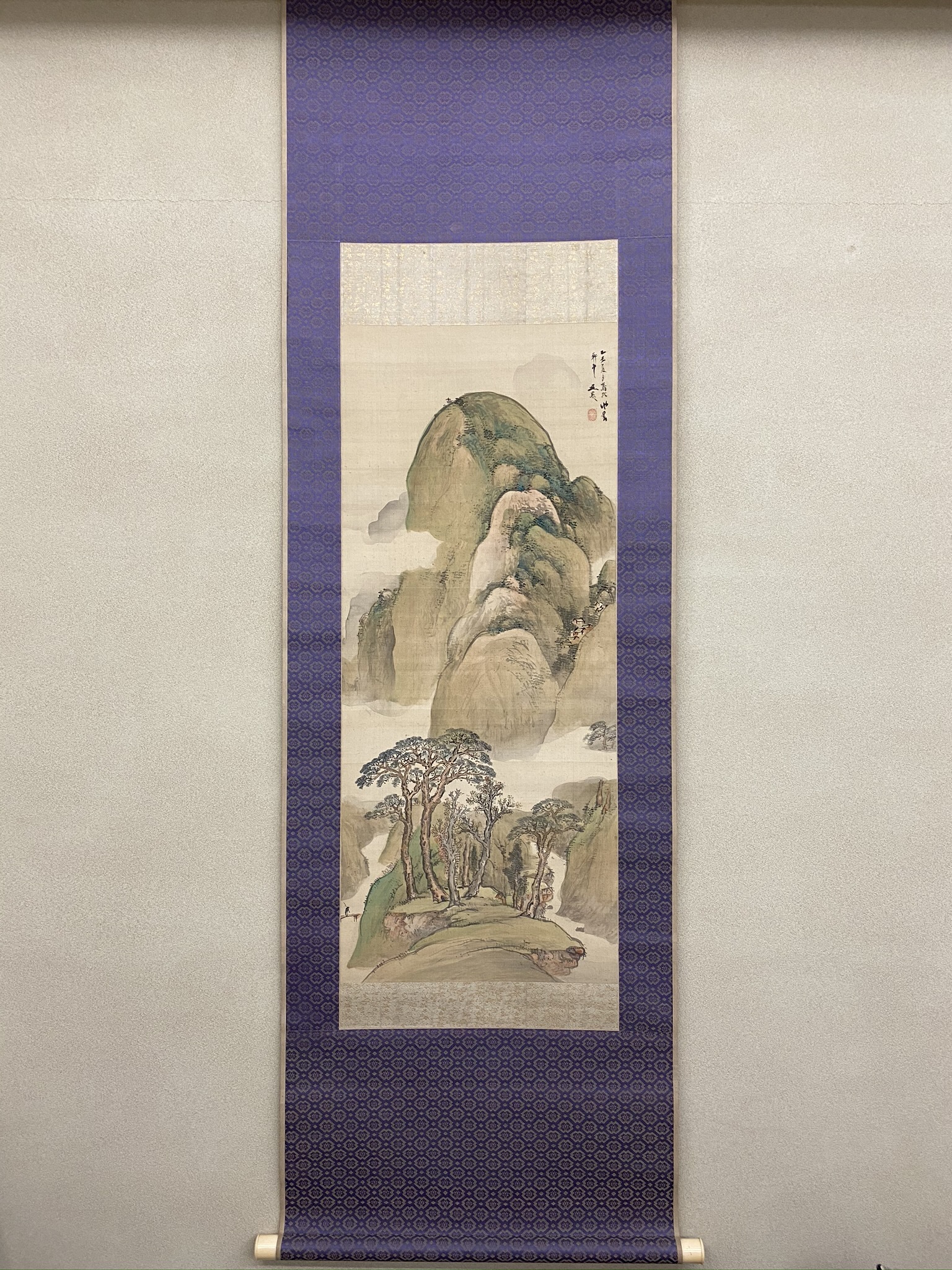 真作谷文晁⁄竹之図⁄横物⁄墨竹図⁄