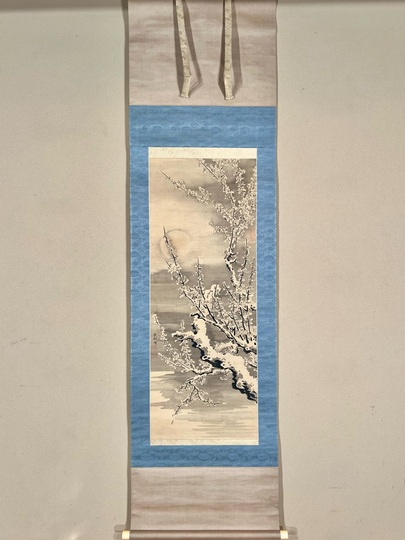 桑山玉洲 雪月花図｜古美術・掛け軸の販売・買取・鑑定-松本松栄堂