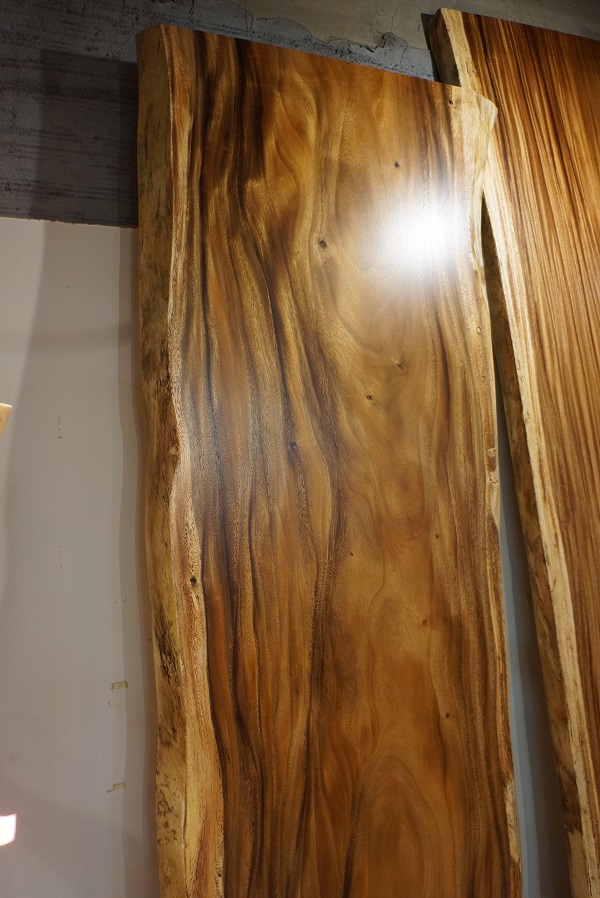 天然木 東京 新宿 東五軒町店展示 欅（けやき・ケヤキ）材 一枚板