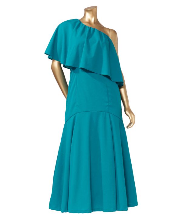 マウナロア【Maunaloa】|フラダンス衣装の専門店|ワンショルダードレス