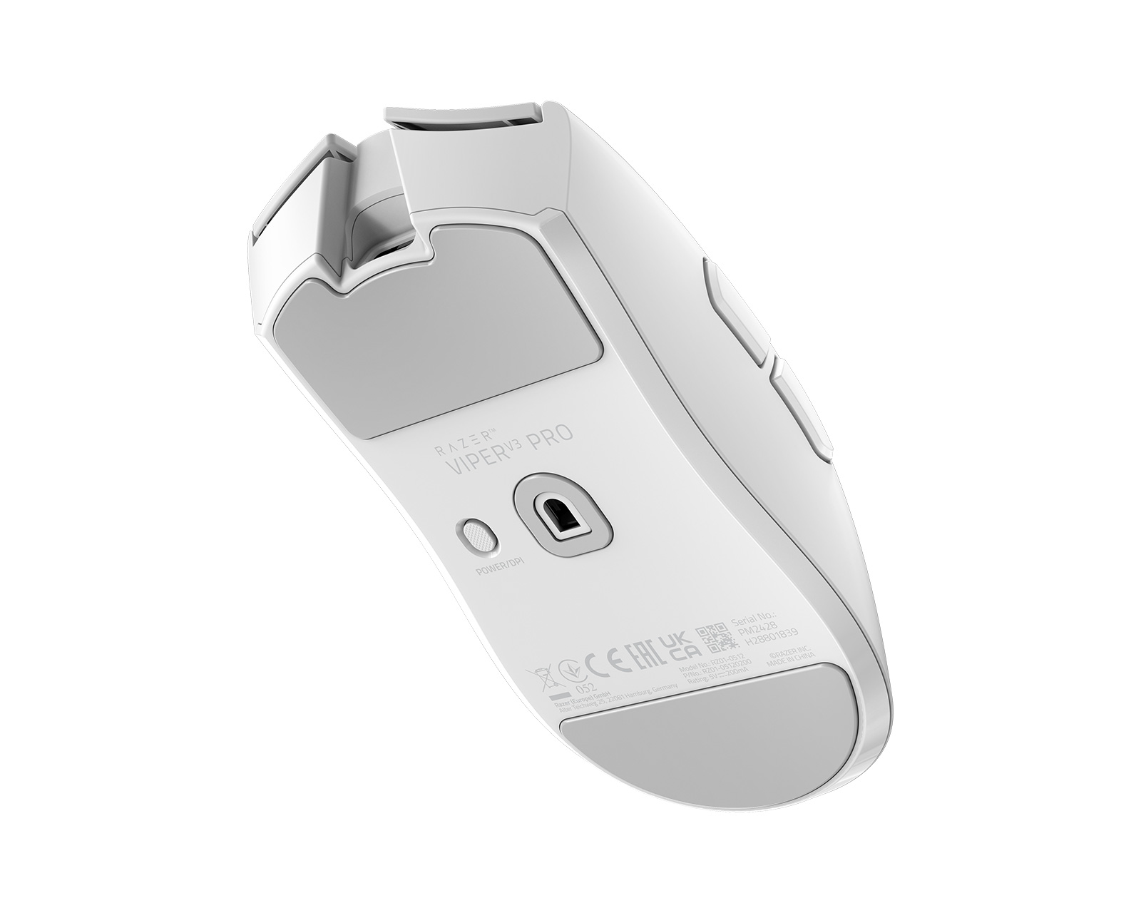 Razer Viper V3 Pro Wireless Gaming Mouse - White - MaxGaming.com