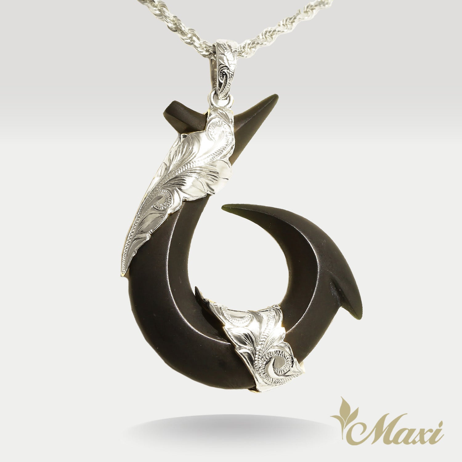 Sterling Silver Pendant – Maxi Hawaiian Jewelry マキシ ハワイアン
