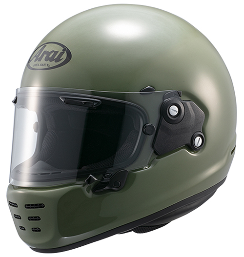Max MC Direct Arai Rapide-Neo Helmet Moss Green, Arai Fullface