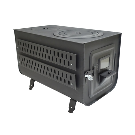 薪ストーブ 角型窓付きガード付”ベイダー” 商品詳細│薪ストーブの新保