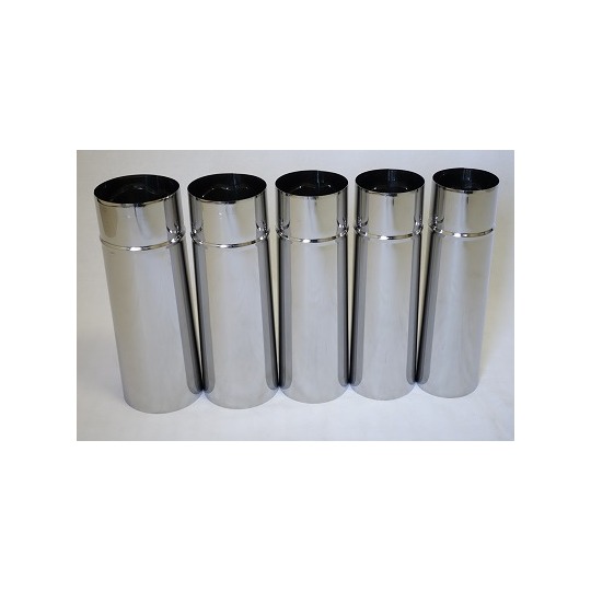 アウトドア専用マトリョーシカ煙突（全長1300mm収納時300mm入れ子