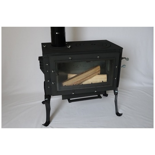 ロマンチカル薪ストーブ煙突上出し 商品詳細│薪ストーブの新保製作所