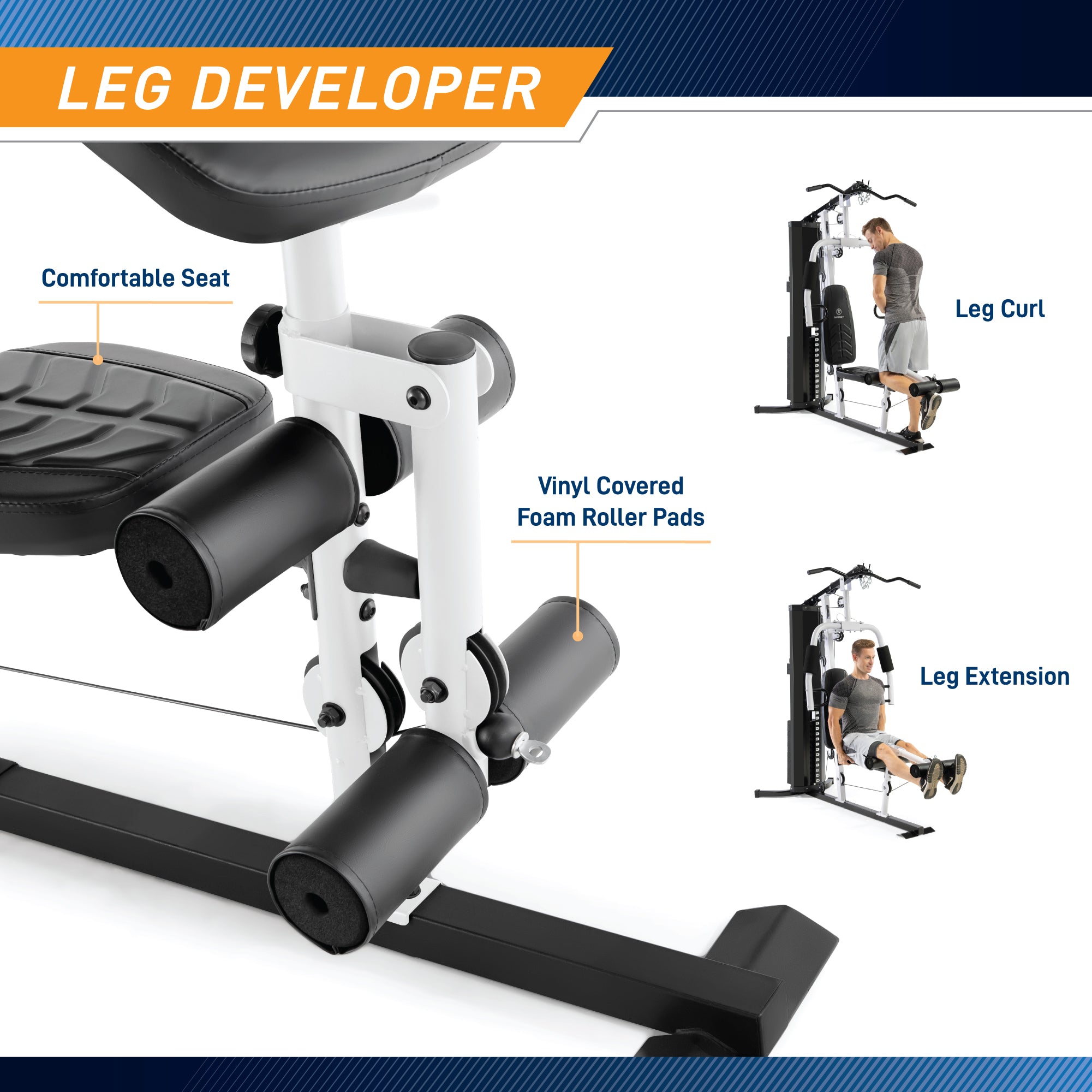 Marcy 150lb Stack Home Gym | MWM-8147