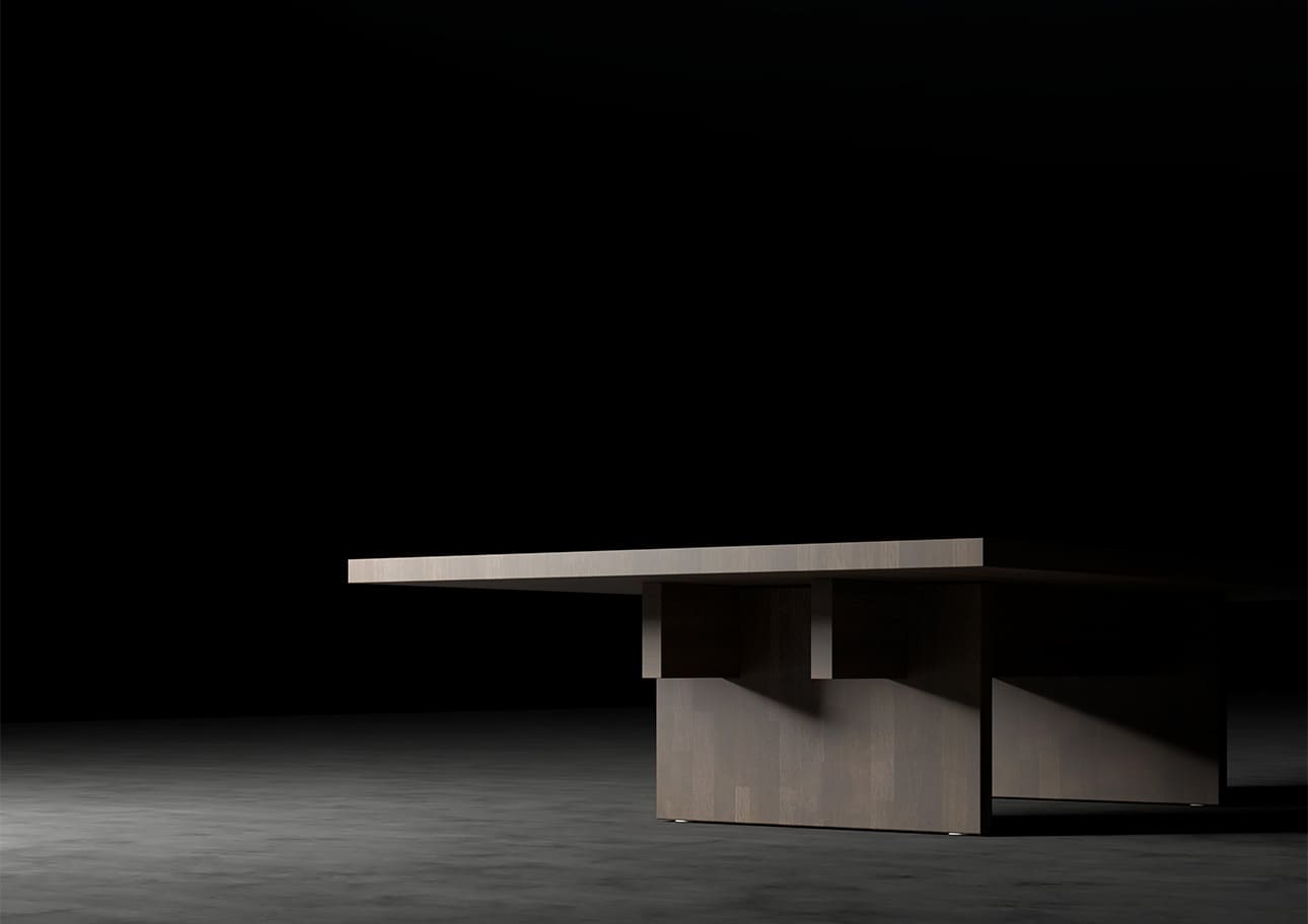 座卓 木製脚 幅1500×奥行900㎜ ラバーウッド（ブラウン）ちゃぶ台