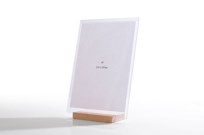 展示用A4書類スタンド 大判写真立て|卓上スタンドの通販ならマルゲリータ