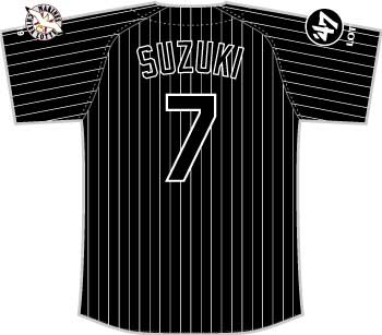 8/22(木)来場者プレゼント「ブラックユニフォーム('47デザイン