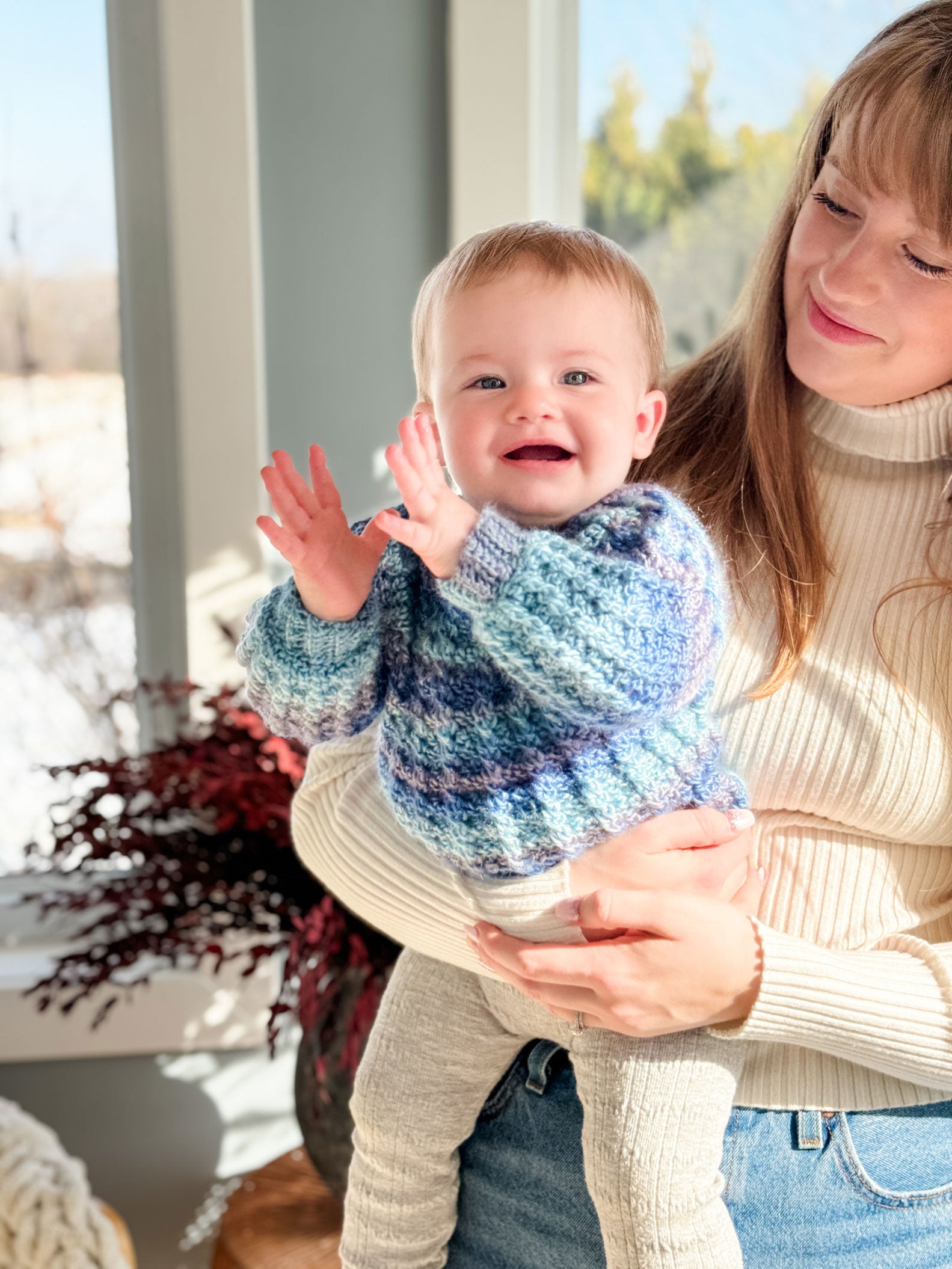 Winter Wonder Children's Pullover – Mary Maxim
