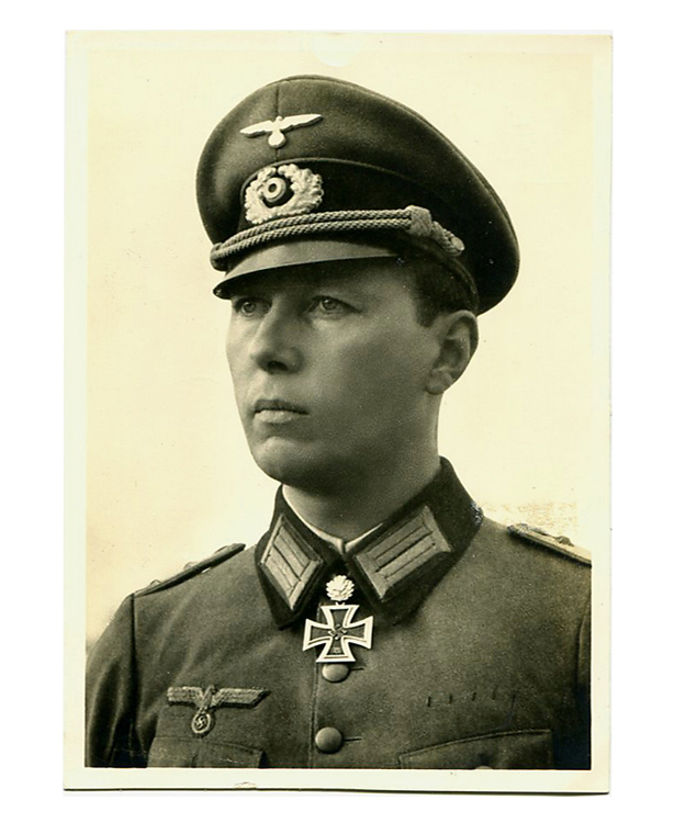 WWII ドイツ軍、戦時ポストカード(ポートレート)/実物・美品