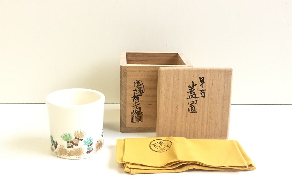 茶道 蓋置 仁清 早苗 真葛焼 宮川香斎作販売|通販