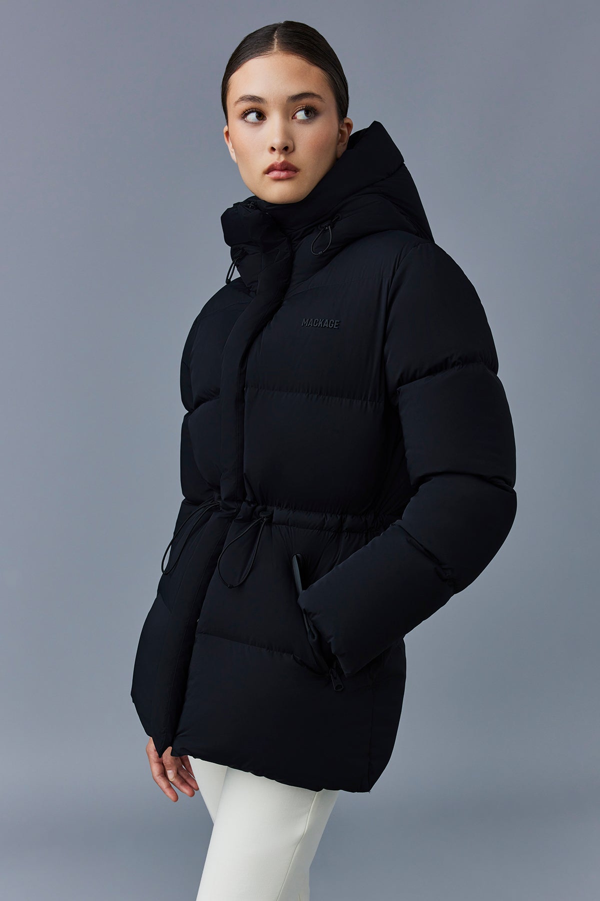 Freya, Stretch light down jacket for ladies | Mackage® Canada
