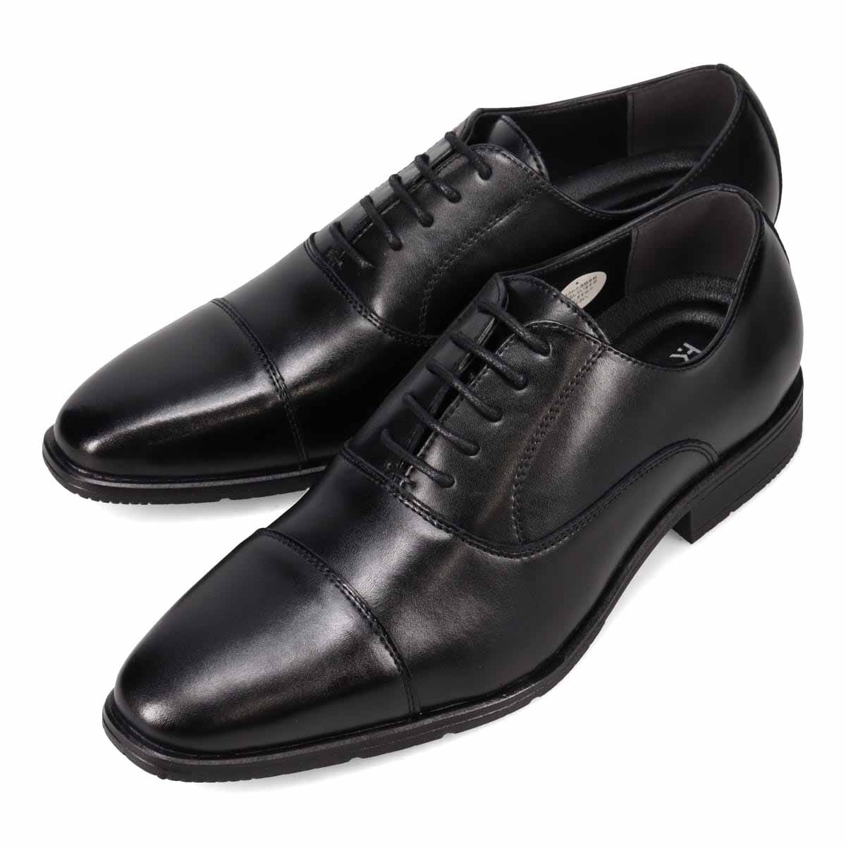 HIROKO KOSHINO HOMME メンズ 内羽根ストレートチップビジネスシューズ