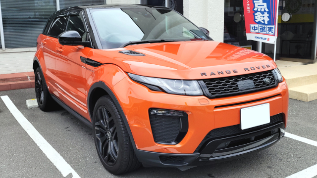 T様『レンジローバー イヴォーク アランチョ・ネロ』納車、有難う