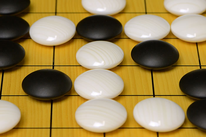 本蛤碁石 月印35号 | 前川榧碁盤店