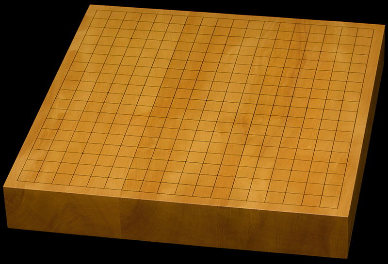 本榧卓上碁盤 2寸1分（ハギ盤） gt20060 | 前川榧碁盤店