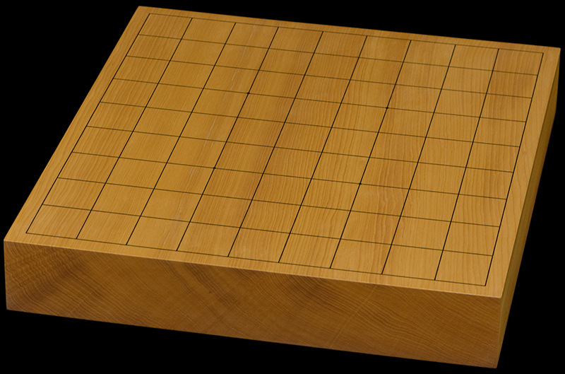 訳あり・おまかせ】本榧卓上将棋盤（一枚板・柾目） | 前川榧碁盤店