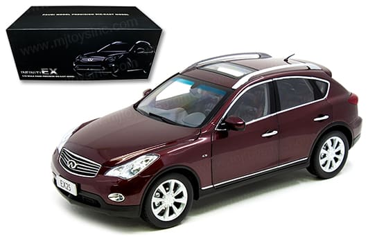 PAUDI MODEL 1:18 2012 INFINITI EX25 - M & J Toys Inc. Die-Cast