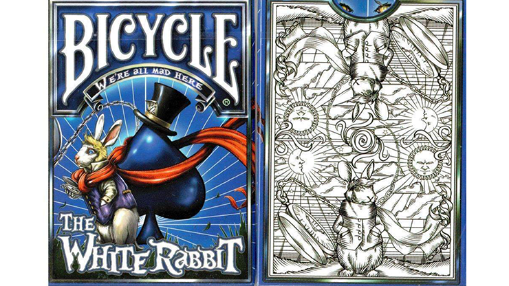 Bicycle White Rabbit Playing Cards : MJM Magic