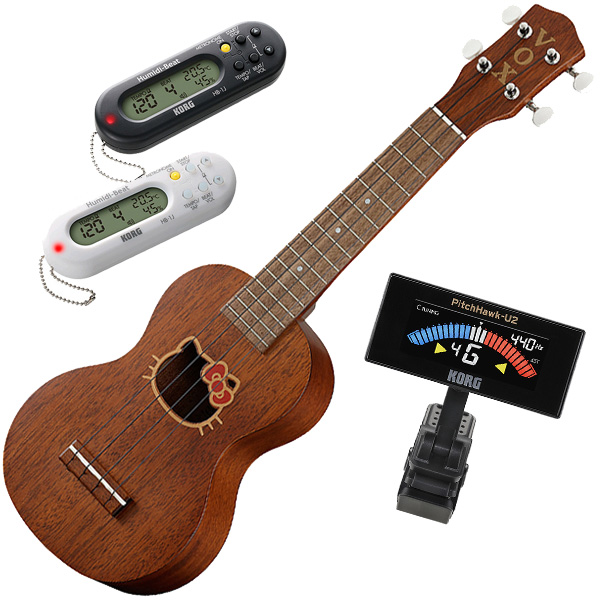 ウクレレ初心者の方や、女性にオススメのハローキティコラボウクレレ