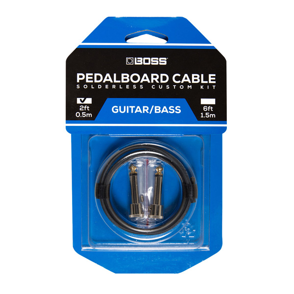 理想的なペダルボード構築に最適なケーブル・キットが「BOSS」から登場