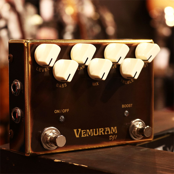 VEMURAM(ベムラム) からベース用オーバードライブペダル『DJ1』が新