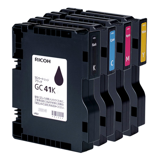 純正 SGカートリッジ GC41シリーズ Mサイズ 4色セット | リサイクル