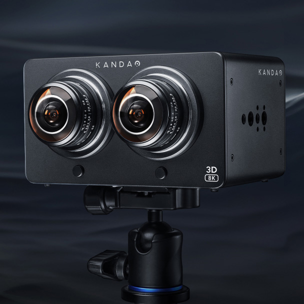 ハイエンドVR180° 8K 3D ライブ配信カメラ Kandao VR Cam - 三友株式